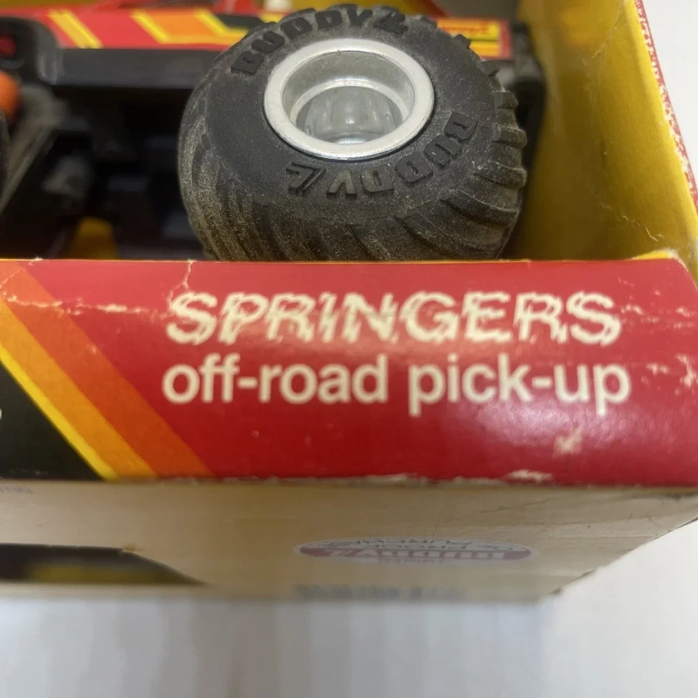 Buddy L‎ 1986 SPRINGERS OFF ROAD 4 X 4 Red Pick-Up Monster Truck in Box